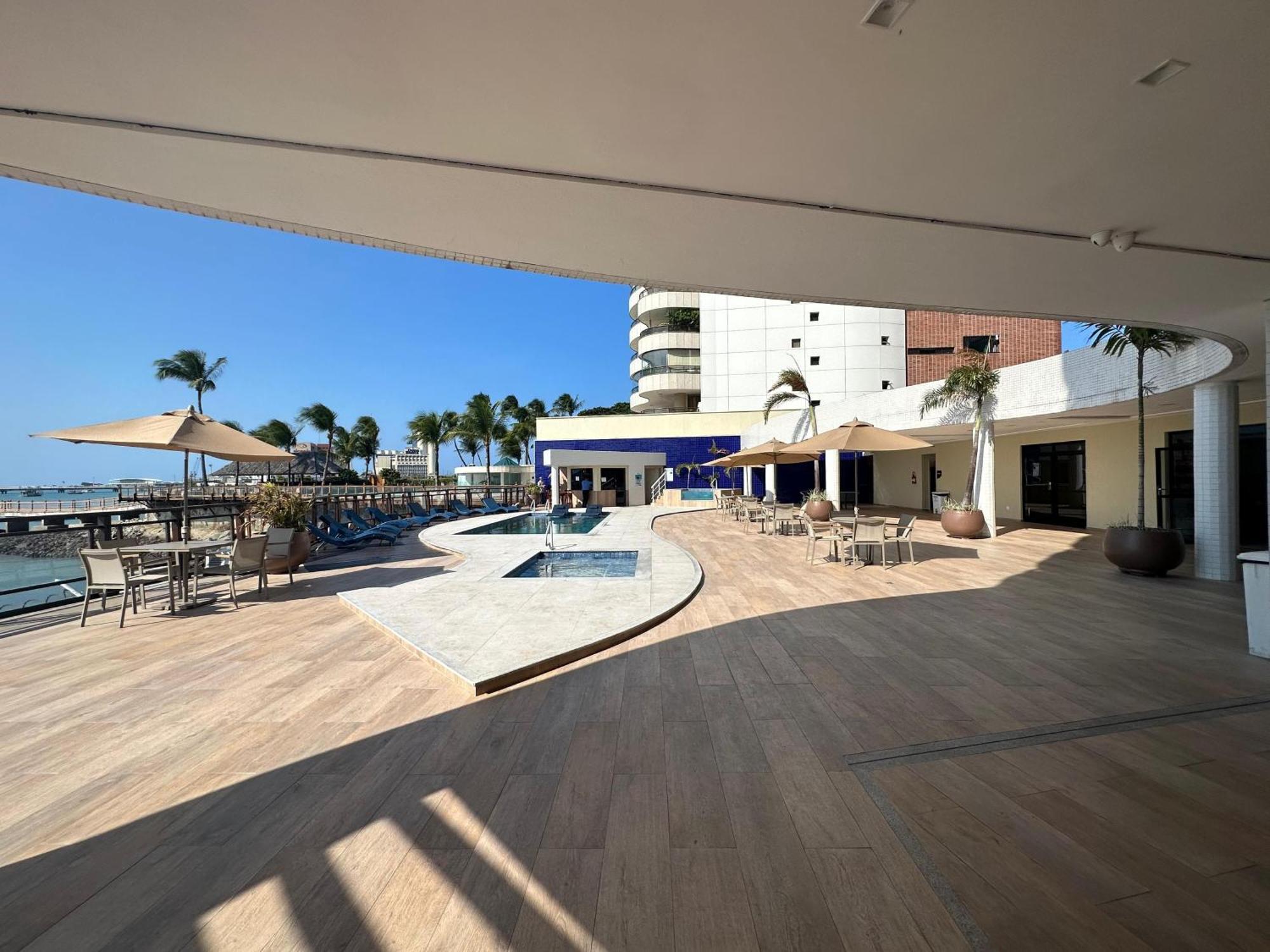 ホテル Iate Plaza - Flat 312 Particular フォルタレザ エクステリア 写真