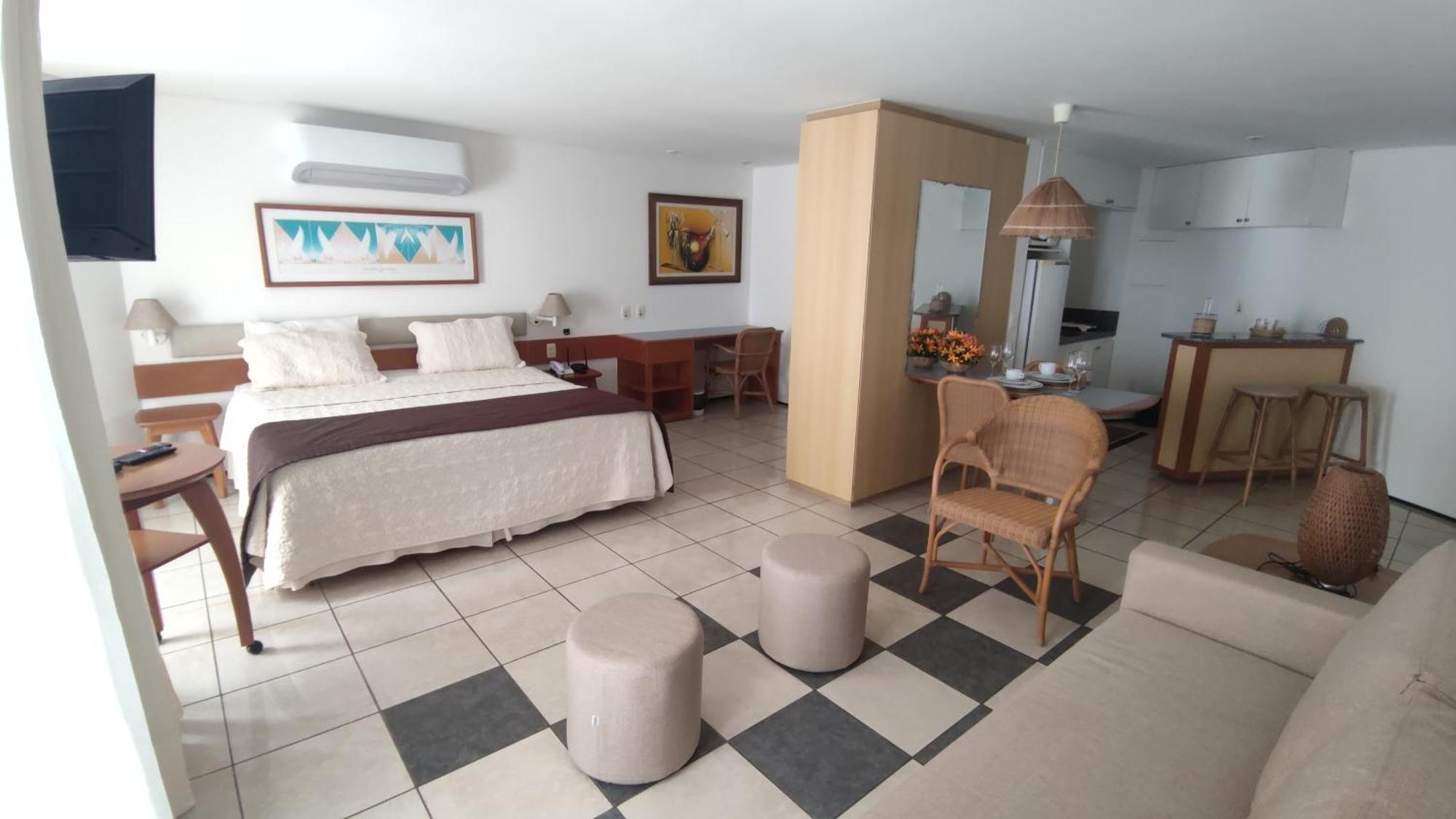 ホテル Iate Plaza - Flat 312 Particular フォルタレザ エクステリア 写真