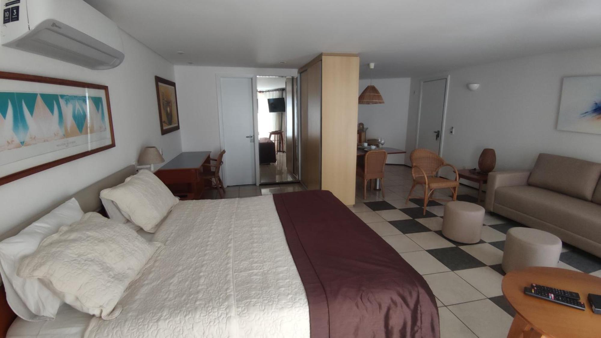ホテル Iate Plaza - Flat 312 Particular フォルタレザ エクステリア 写真